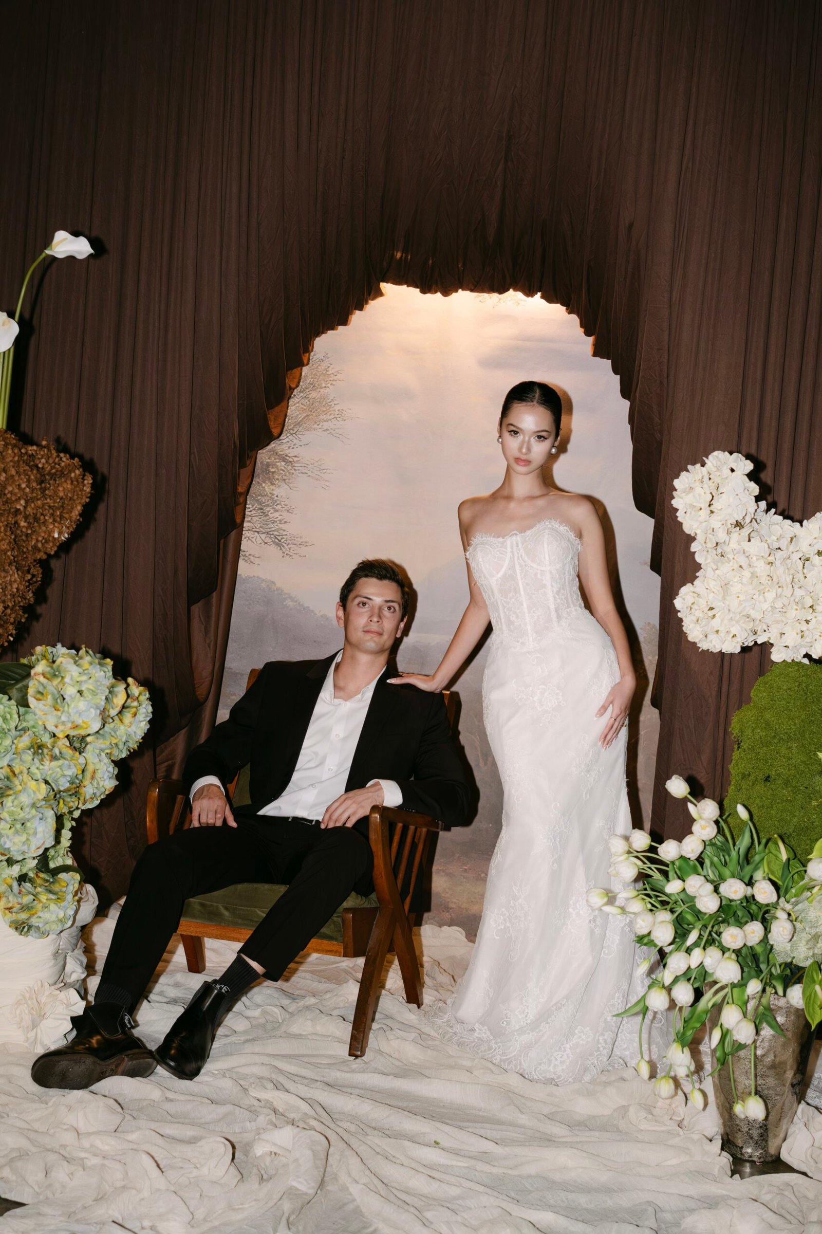Bride and groom
